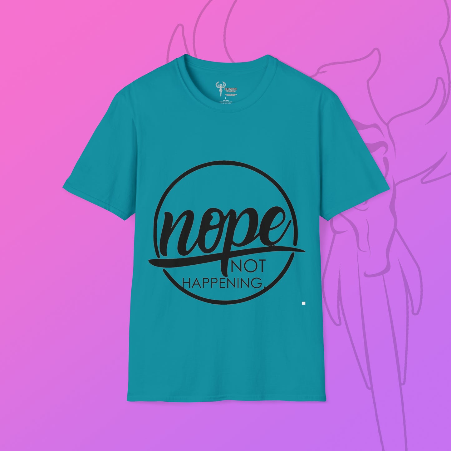 Nope Softstyle T-Shirt