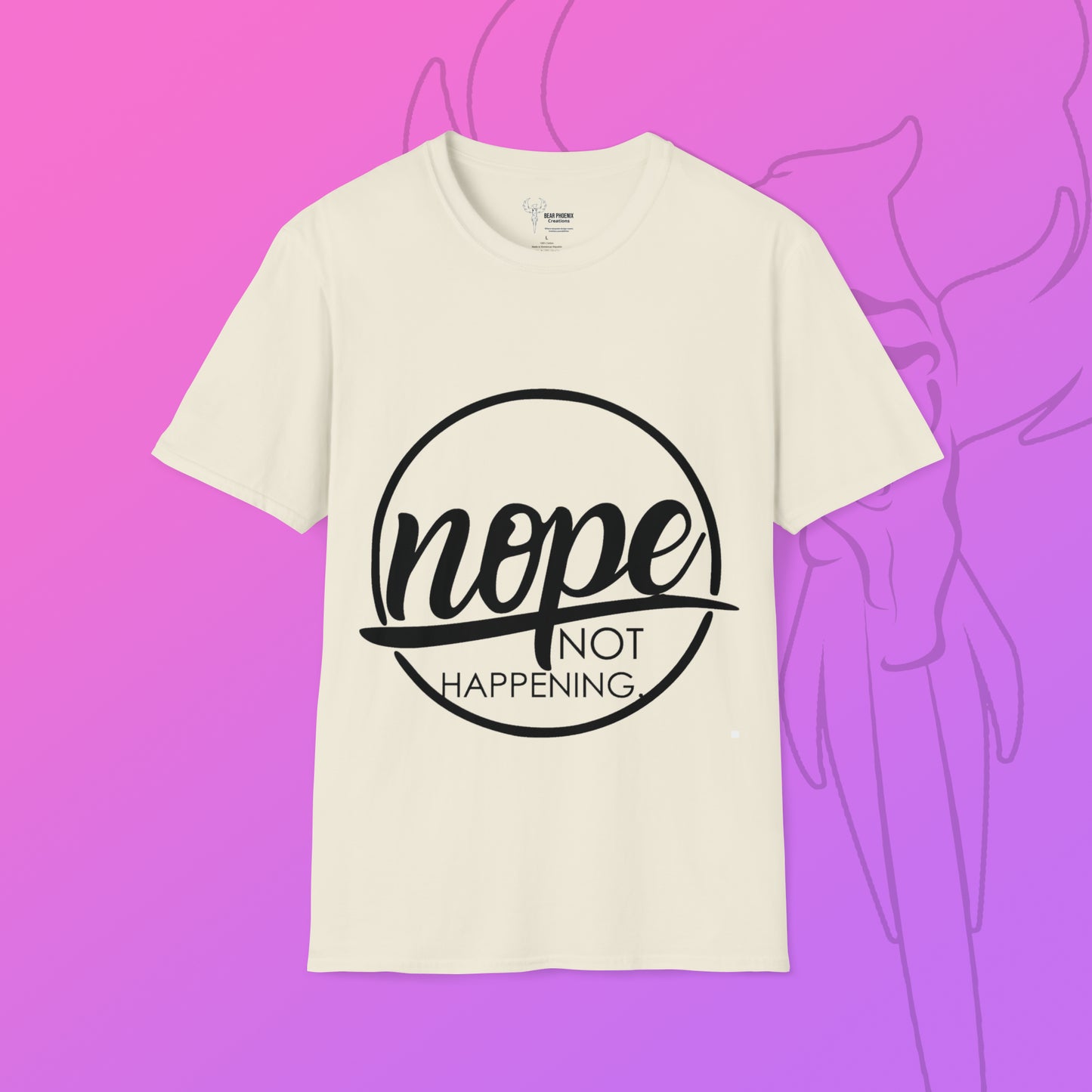 Nope Softstyle T-Shirt