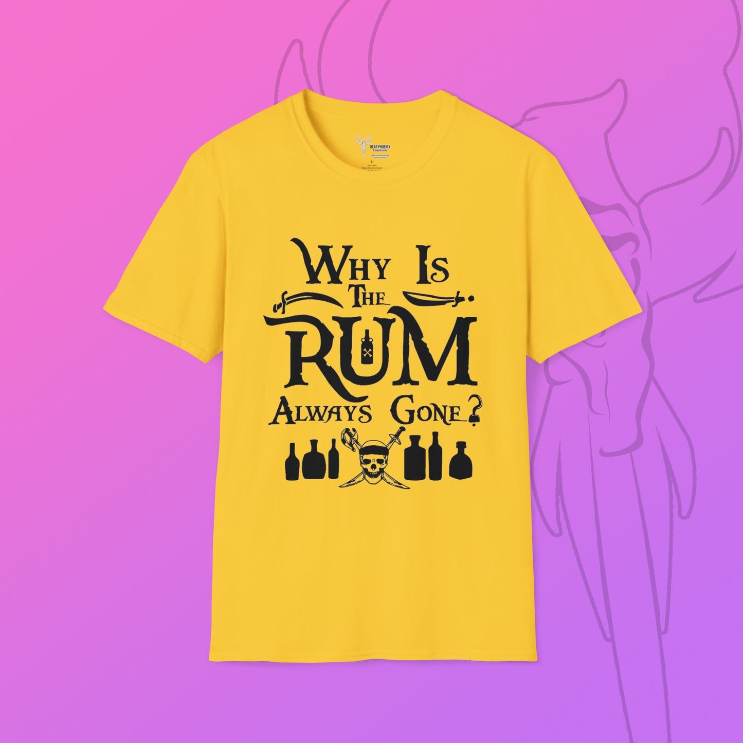 Pirate Rum Softstyle T-Shirt