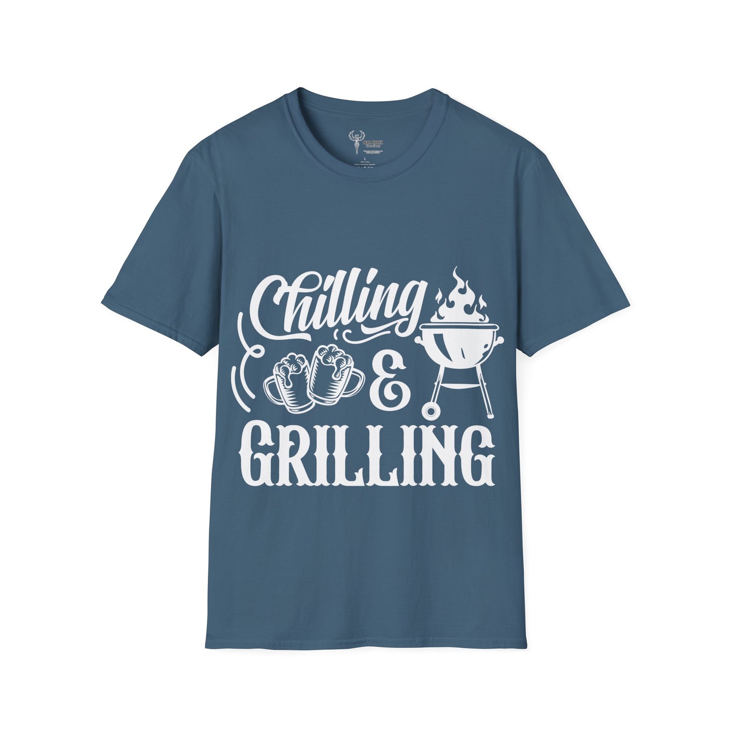 Chilling and Grilling BBQ Softstyle T-Shirt