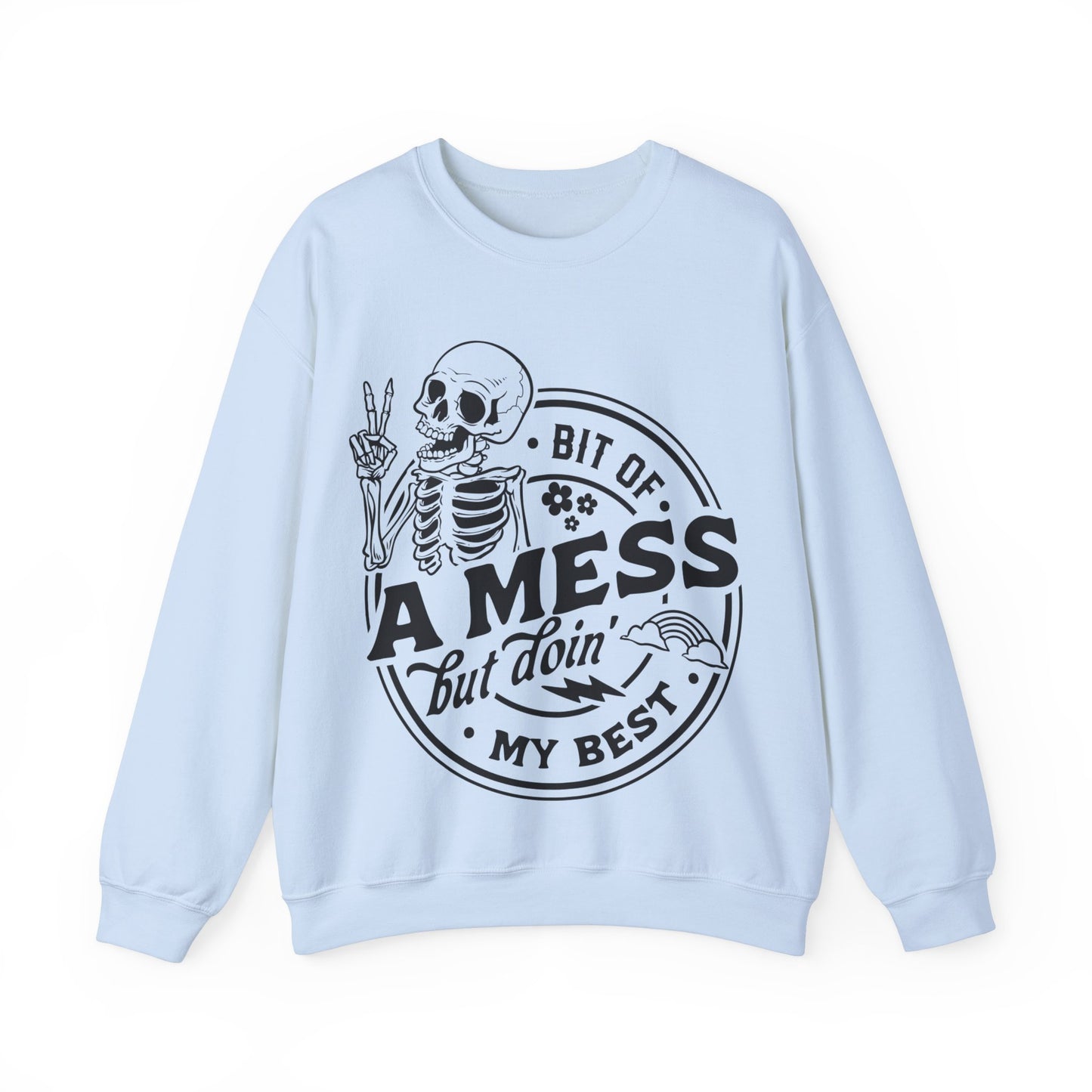 Bit of a Mess Crewneck Sweatshirt