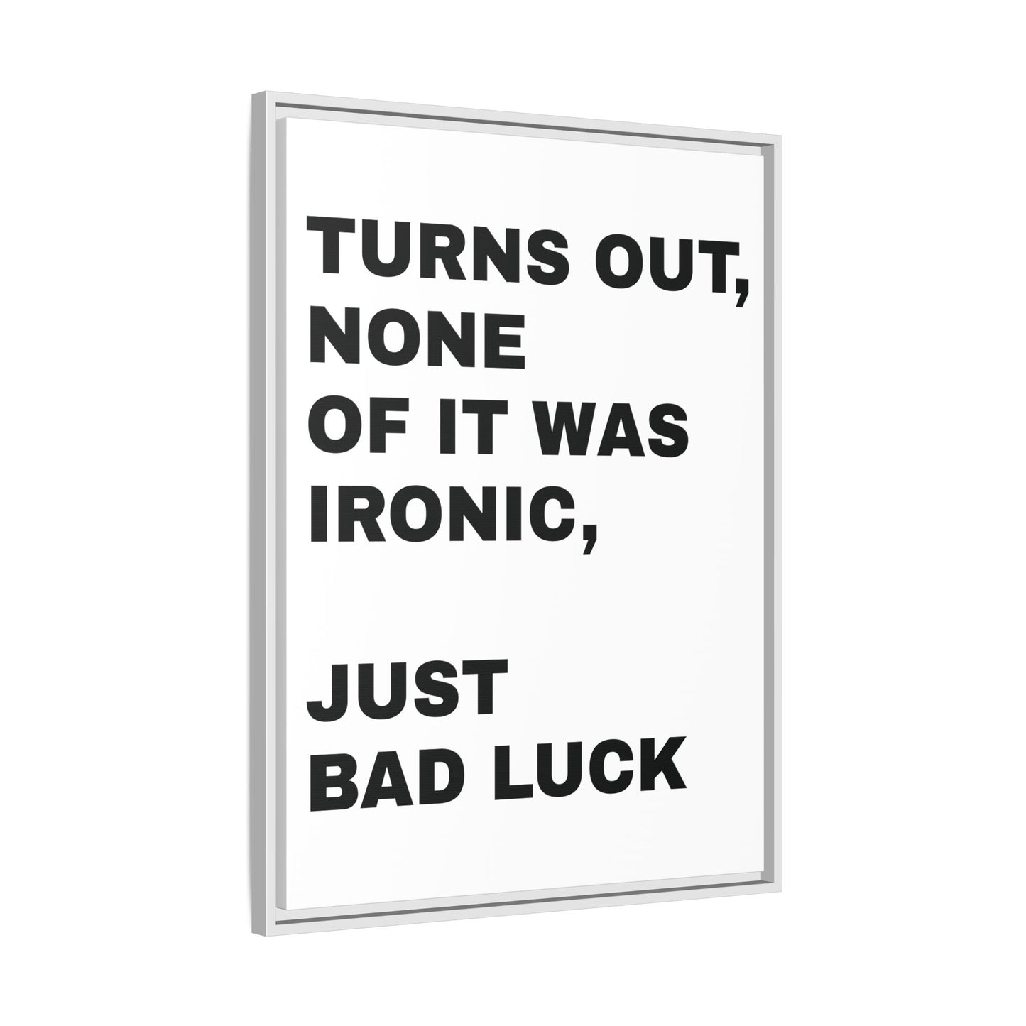 90s Alt – The Irony Misfire