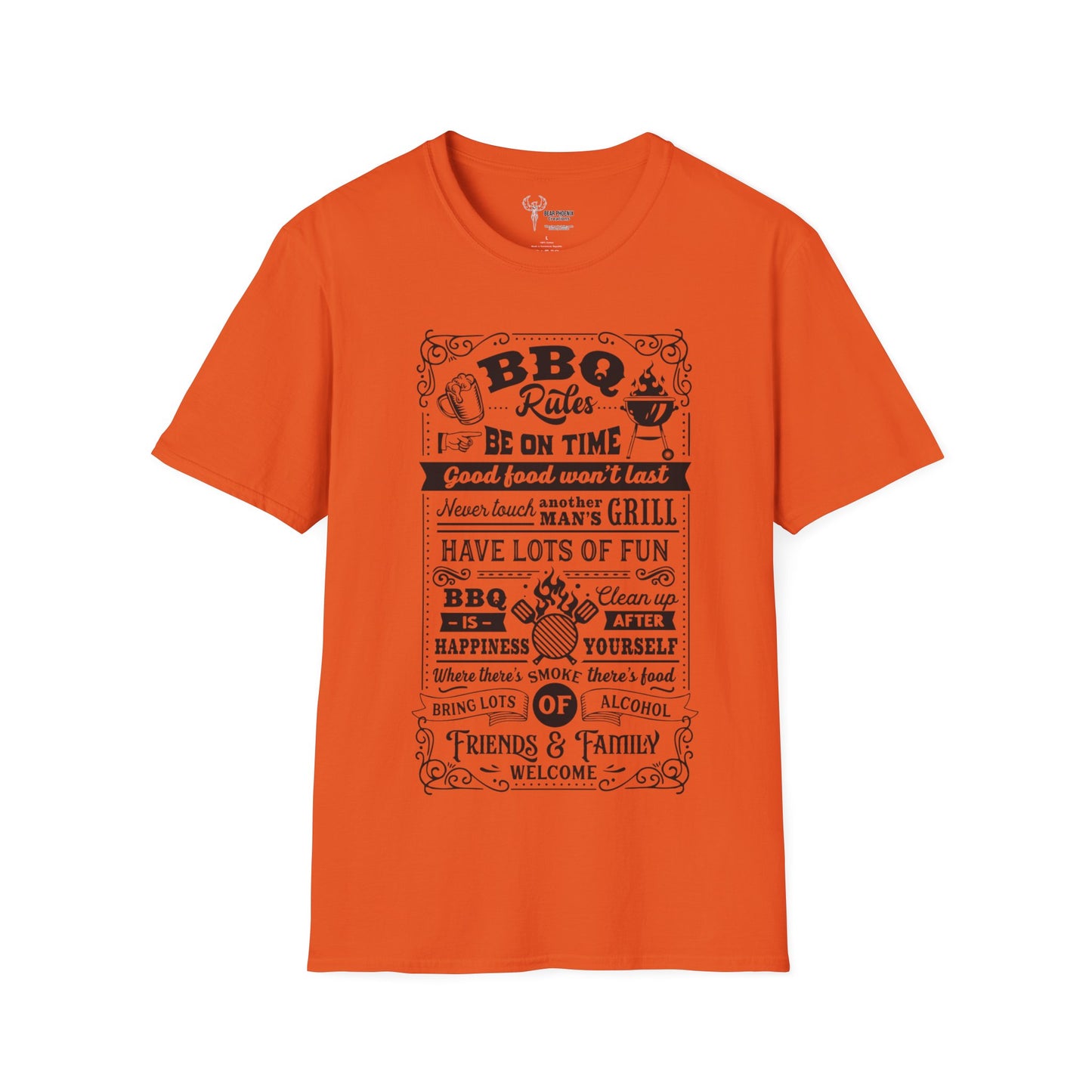 BBQ Rules Softstyle T-Shirt