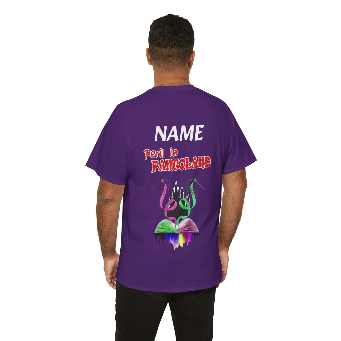 🎭 Hutton Drama Club – “Peril in Pantoland” Official Production Tee