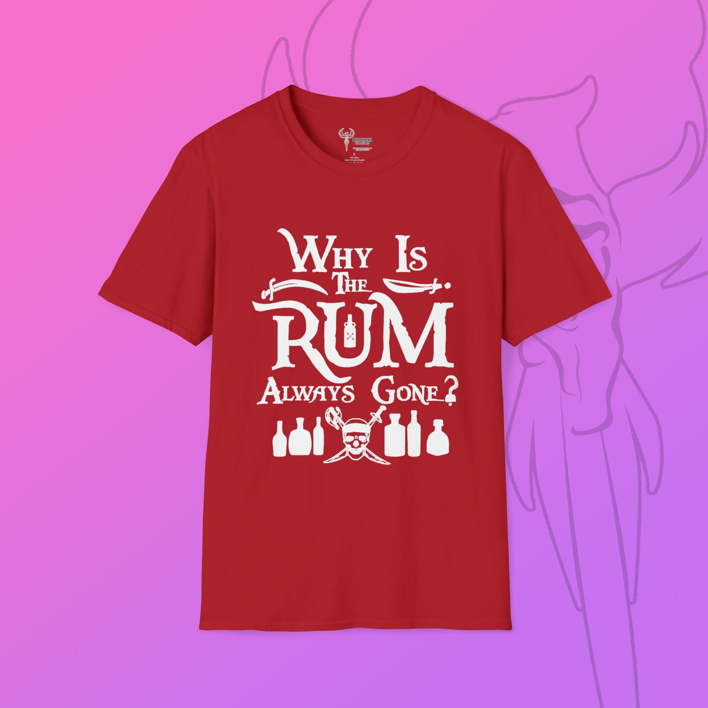 Pirate Rum Softstyle T-Shirt