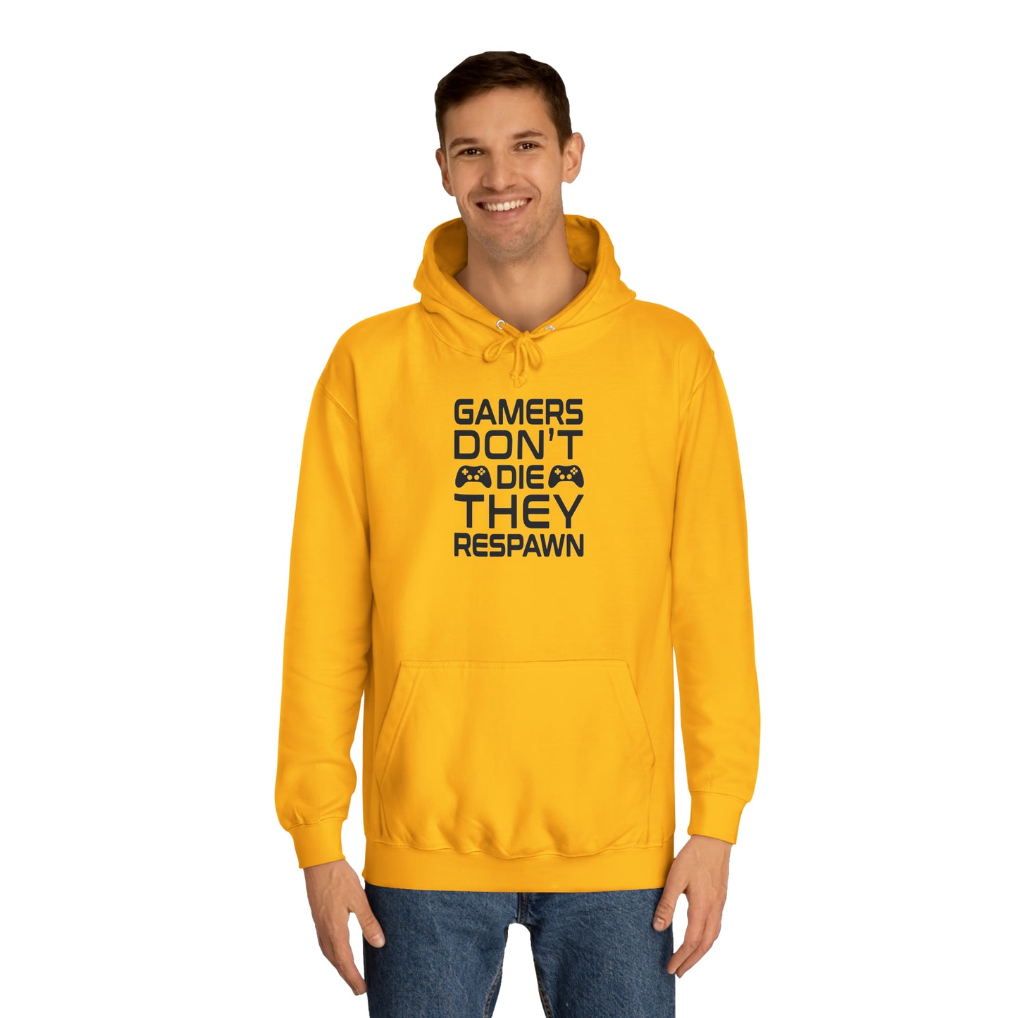 Gamer's Don't Die College Hoodie