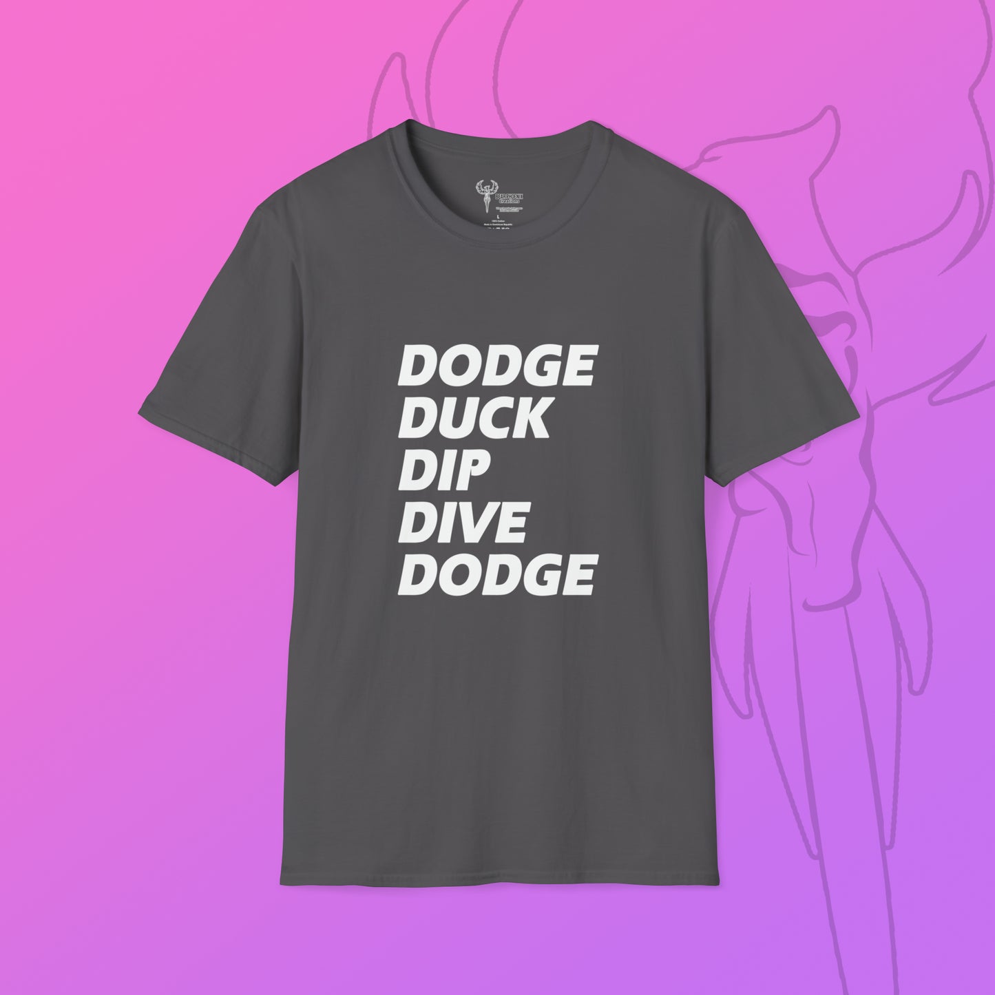 The 5ds of Dodge Softstyle T-Shirt