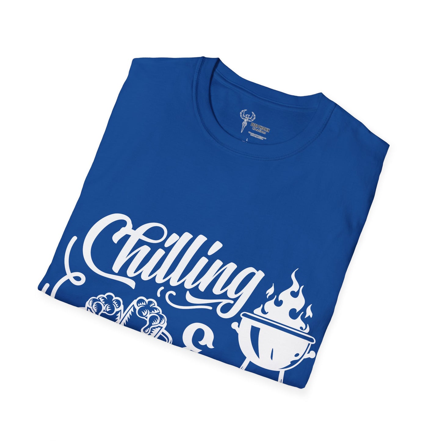 Chilling and Grilling BBQ Softstyle T-Shirt