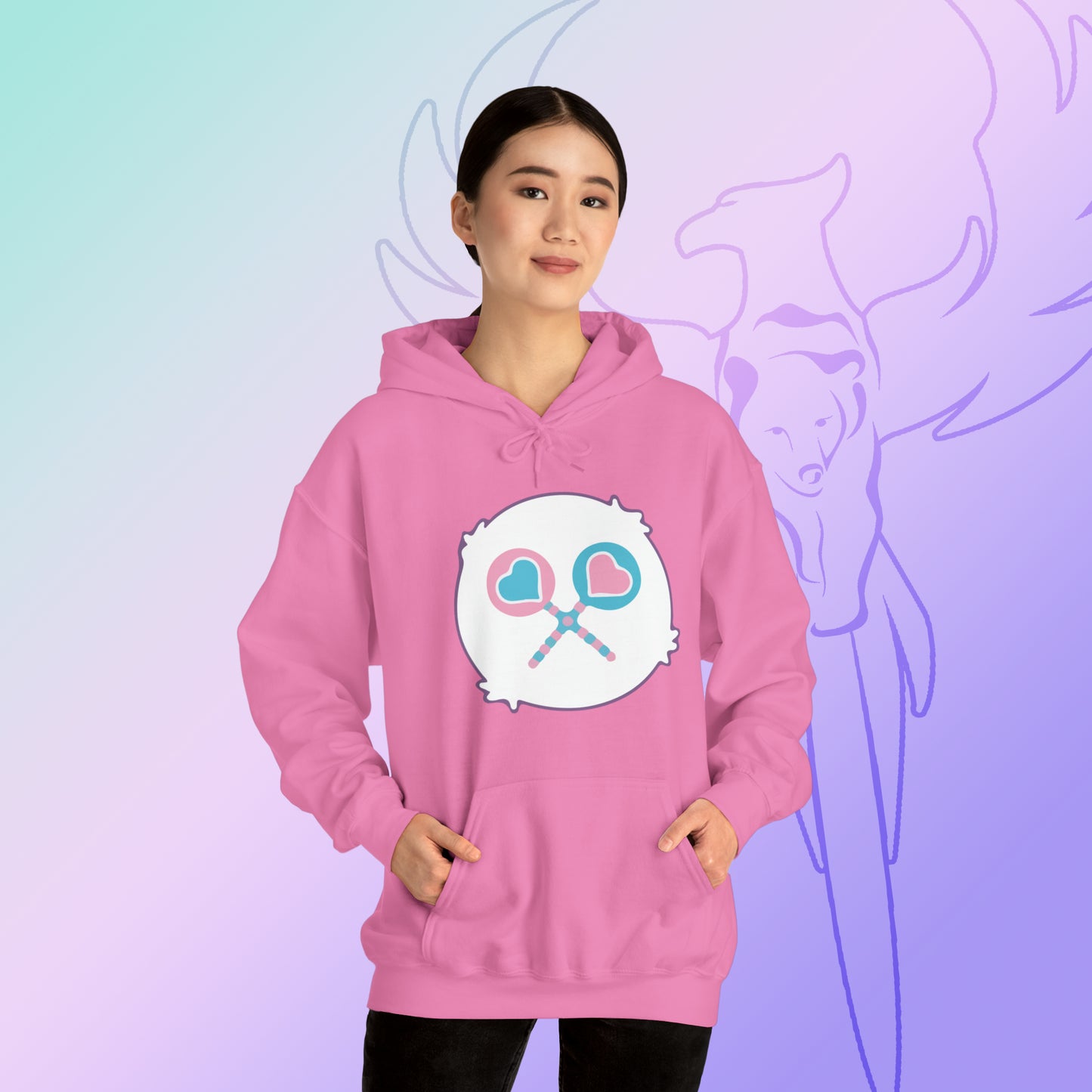 Carebear Hooded Sweatshirt