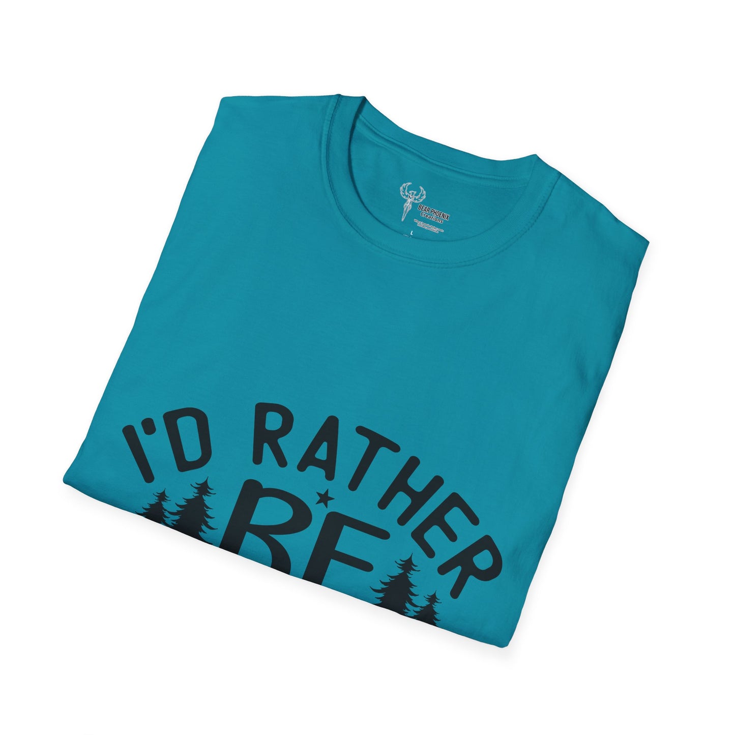 I'd Rather Be Camping Softstyle T-Shirt