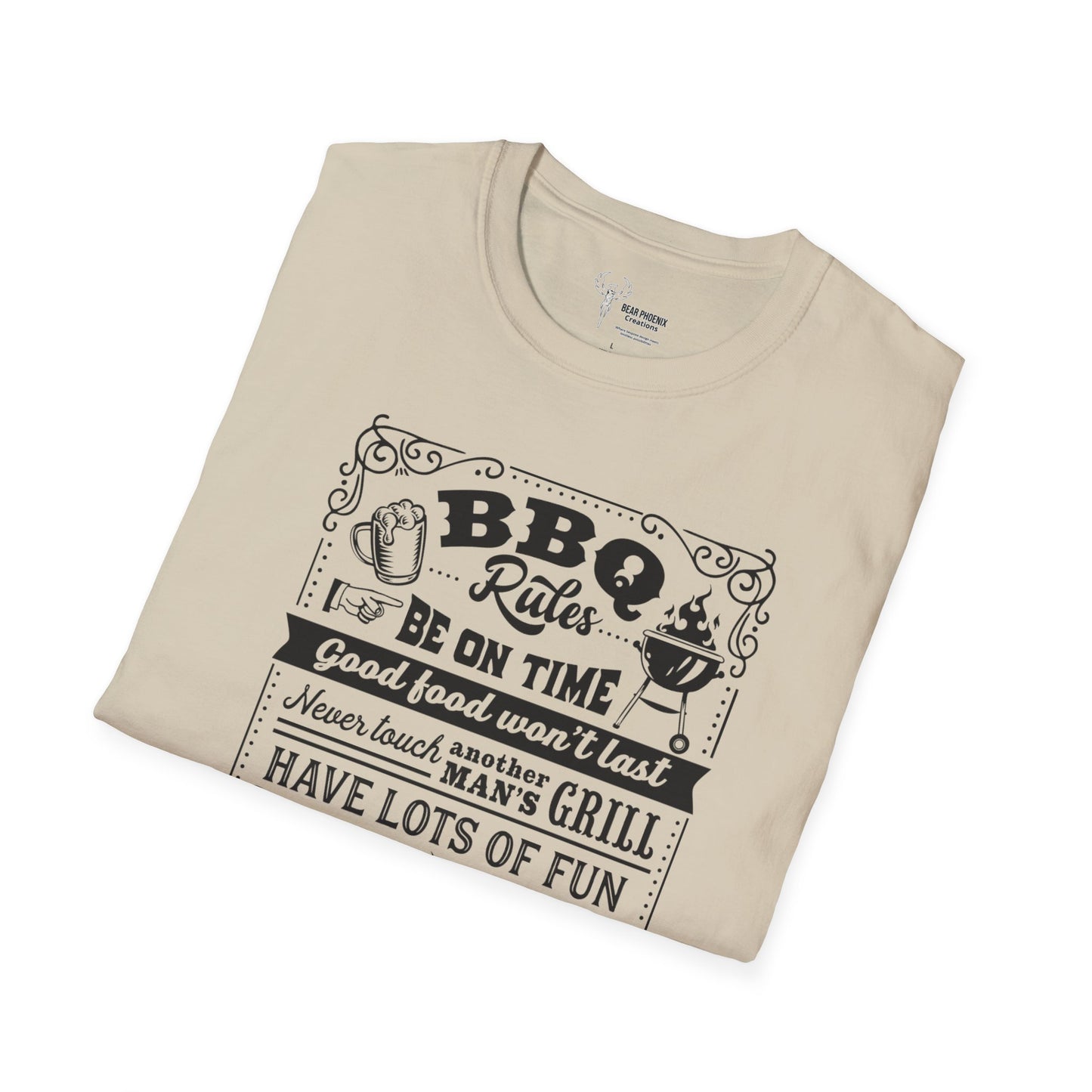 BBQ Rules Softstyle T-Shirt