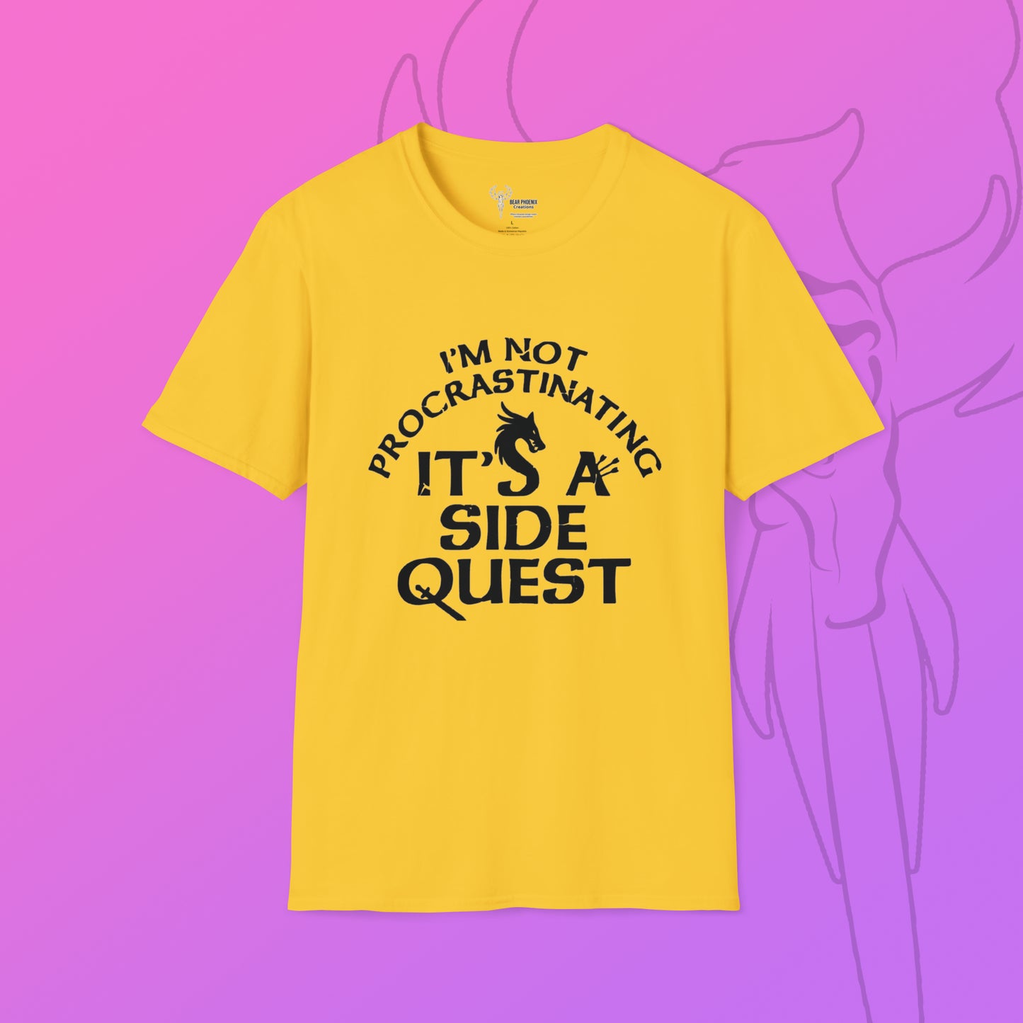 Its a SideQuest Softstyle T-Shirt