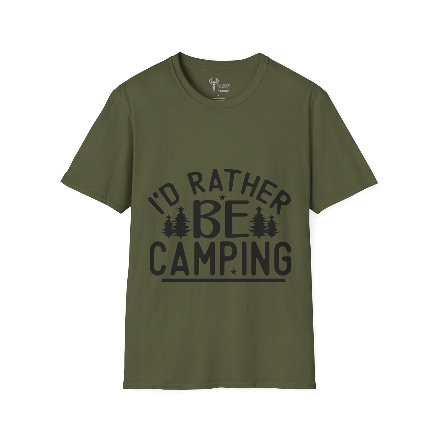 I'd Rather Be Camping Softstyle T-Shirt