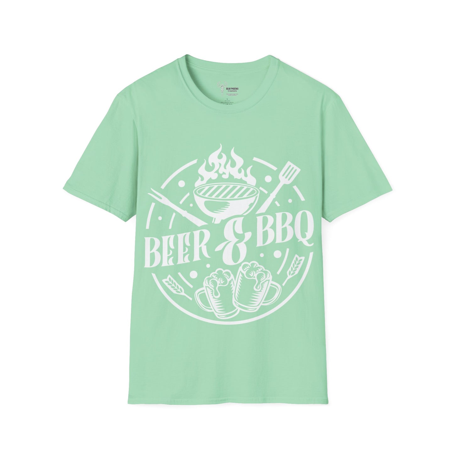 Beer and BBQ Softstyle T-Shirt