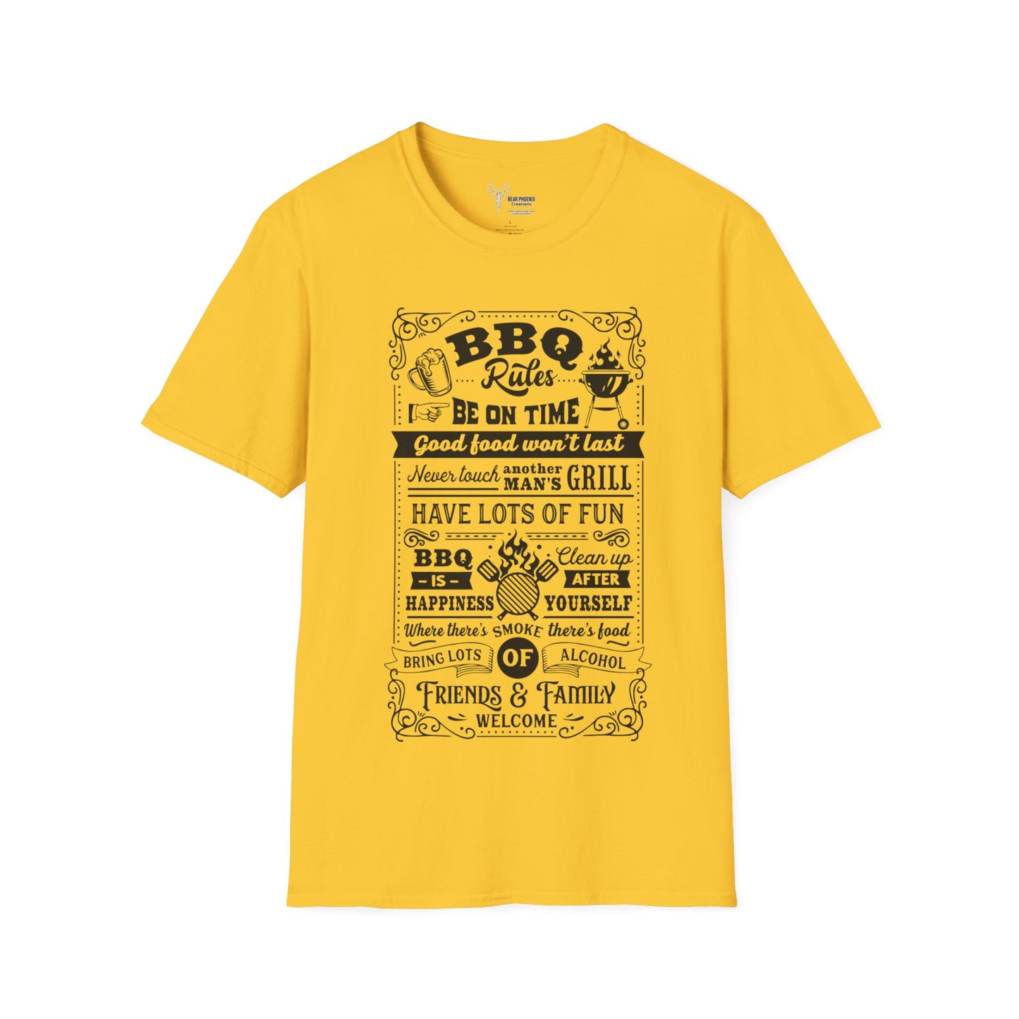 BBQ Rules Softstyle T-Shirt