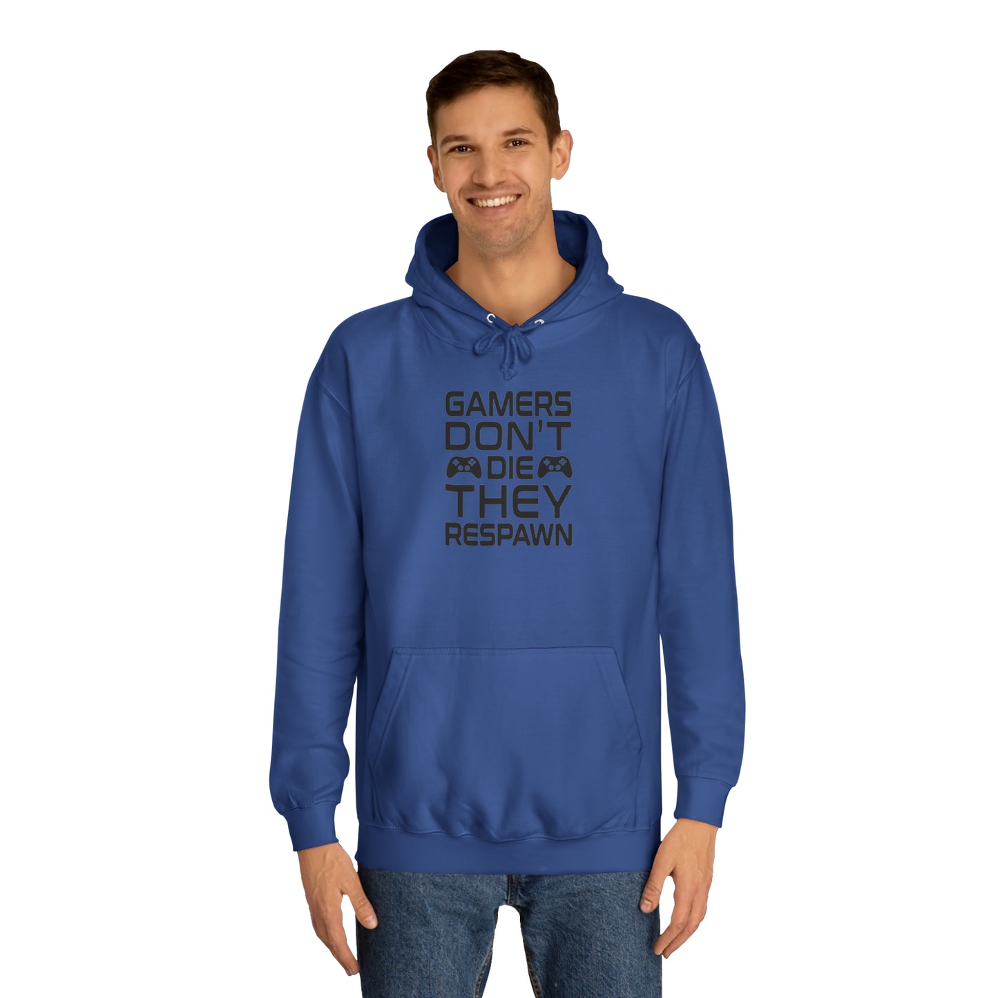 Gamer's Don't Die College Hoodie