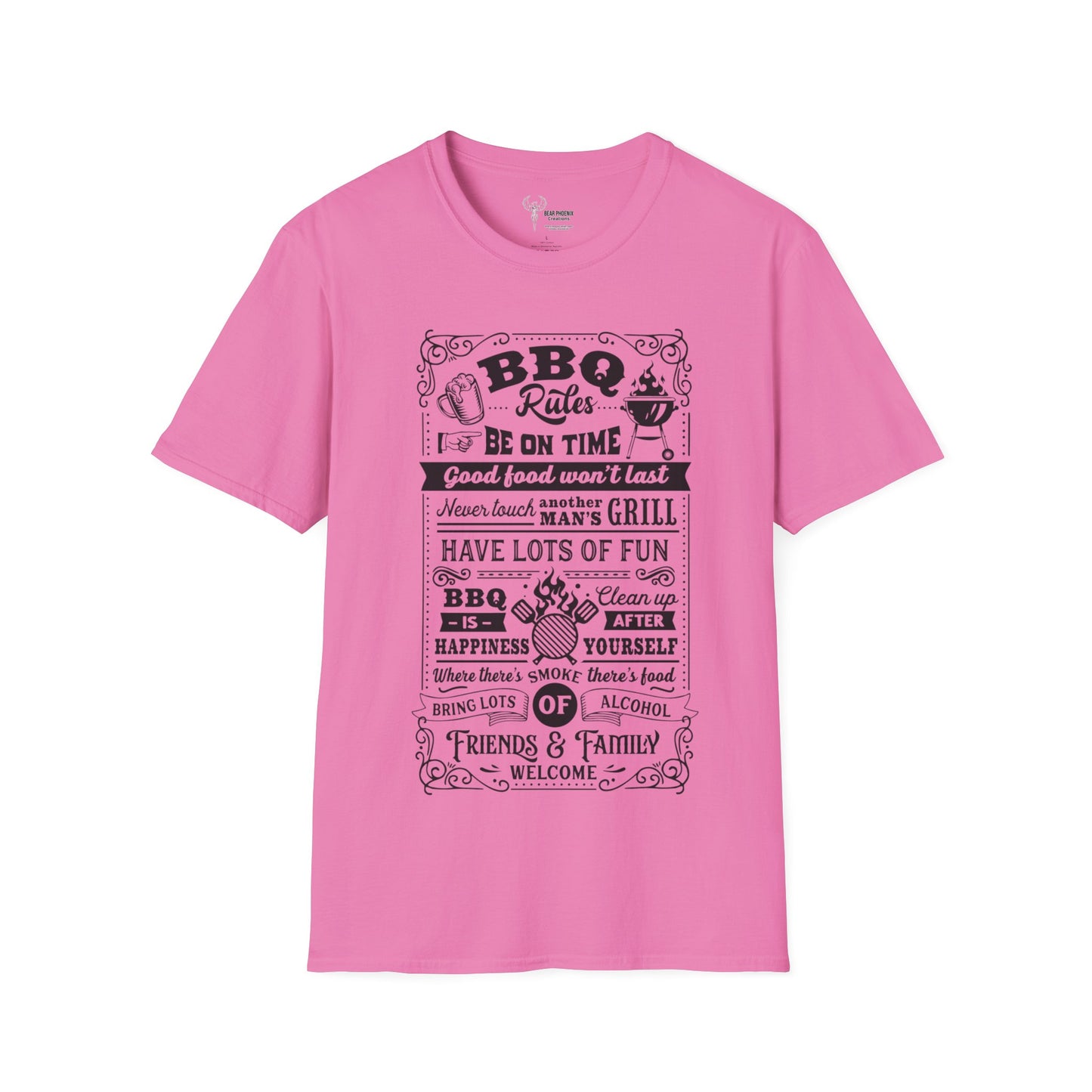 BBQ Rules Softstyle T-Shirt