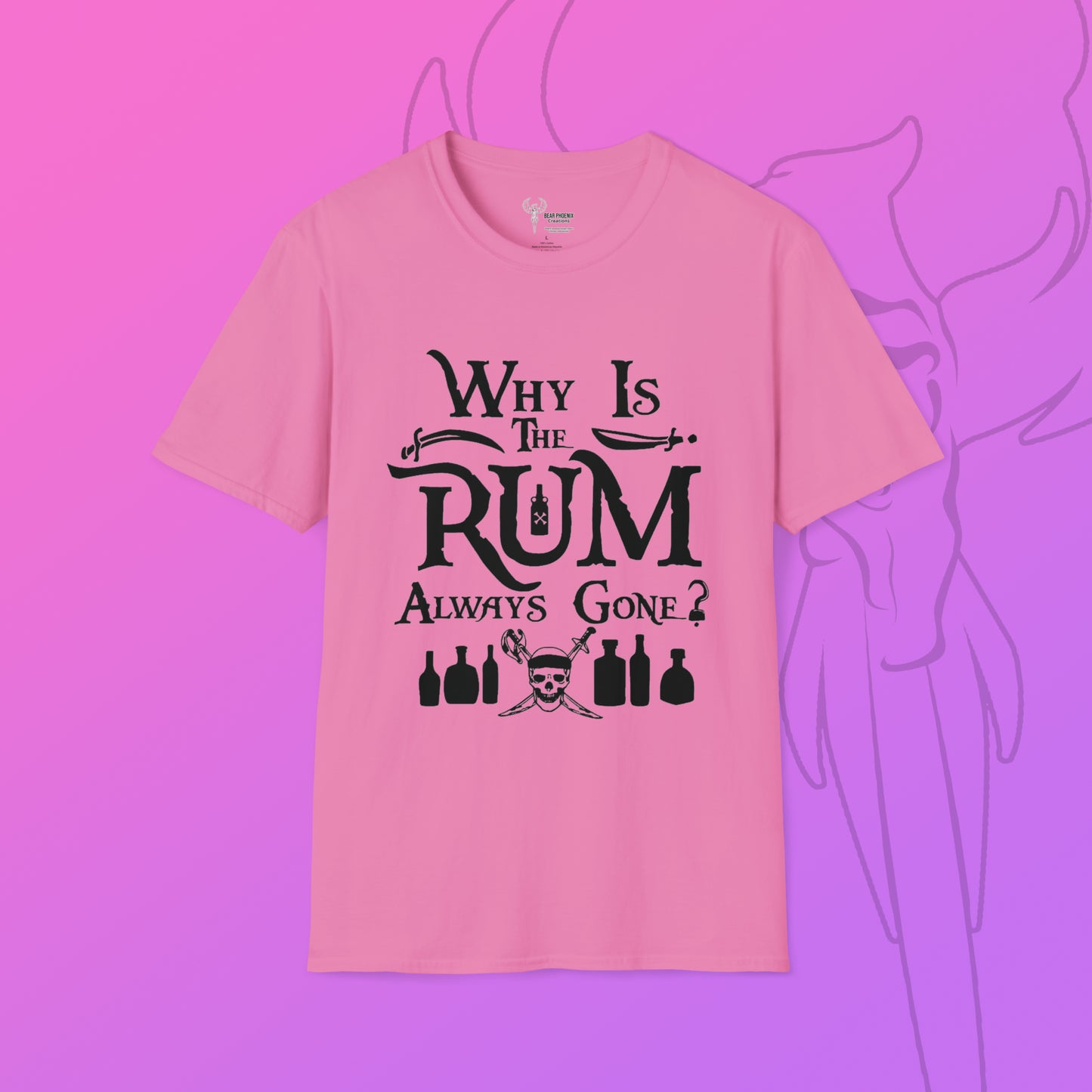 Pirate Rum Softstyle T-Shirt