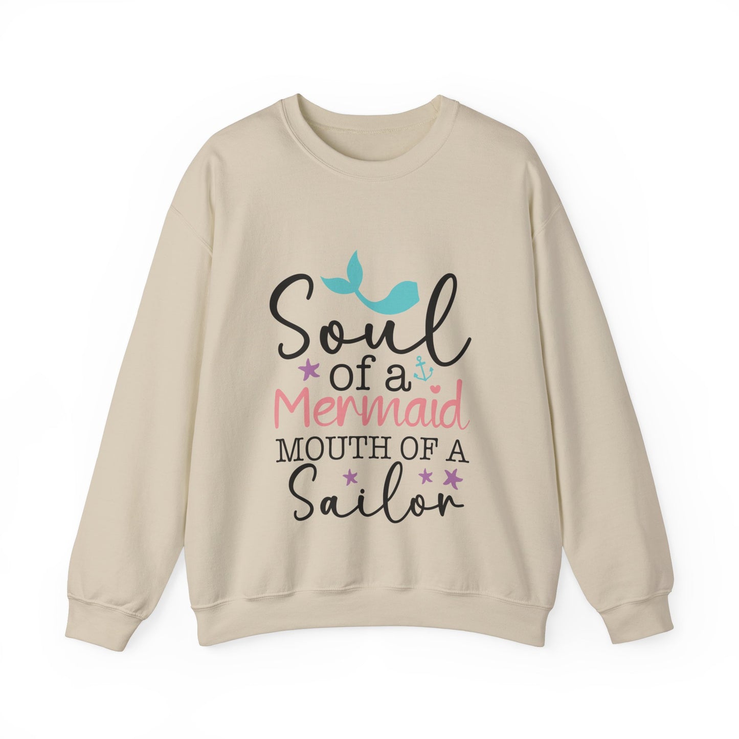 Soul of a mermaid Crewneck Sweatshirt