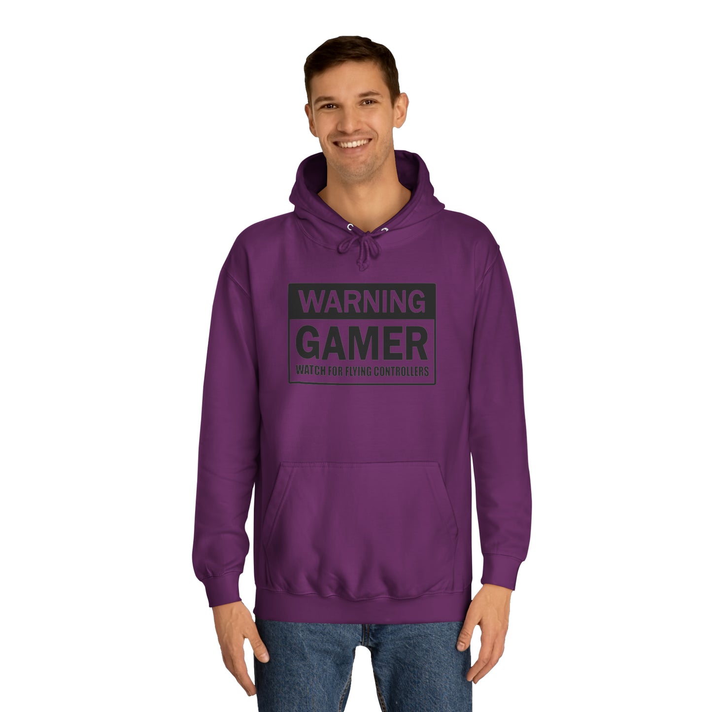 Gamer Flying controllers College Hoodie