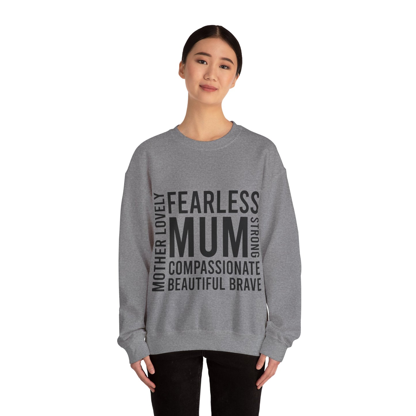 Mum Brave Crewneck Sweatshirt