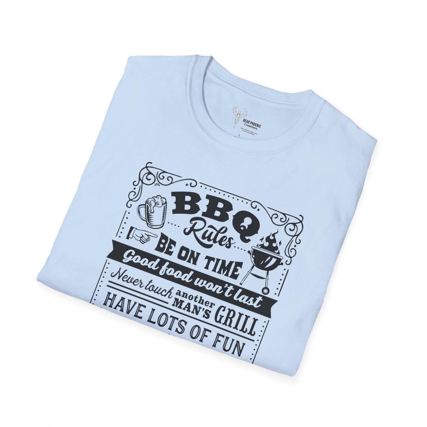 BBQ Rules Softstyle T-Shirt