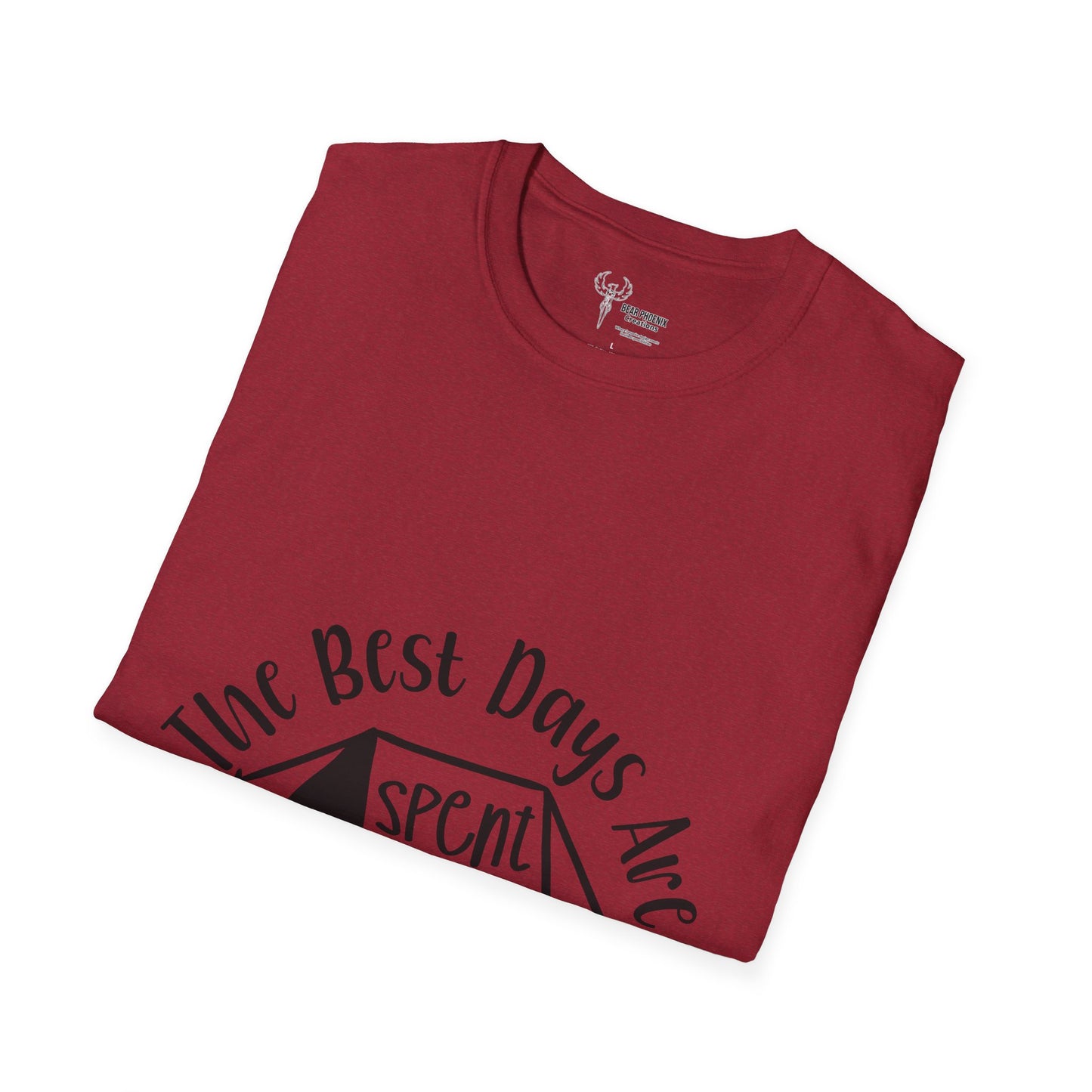 Best Days Camping Softstyle T-Shirt