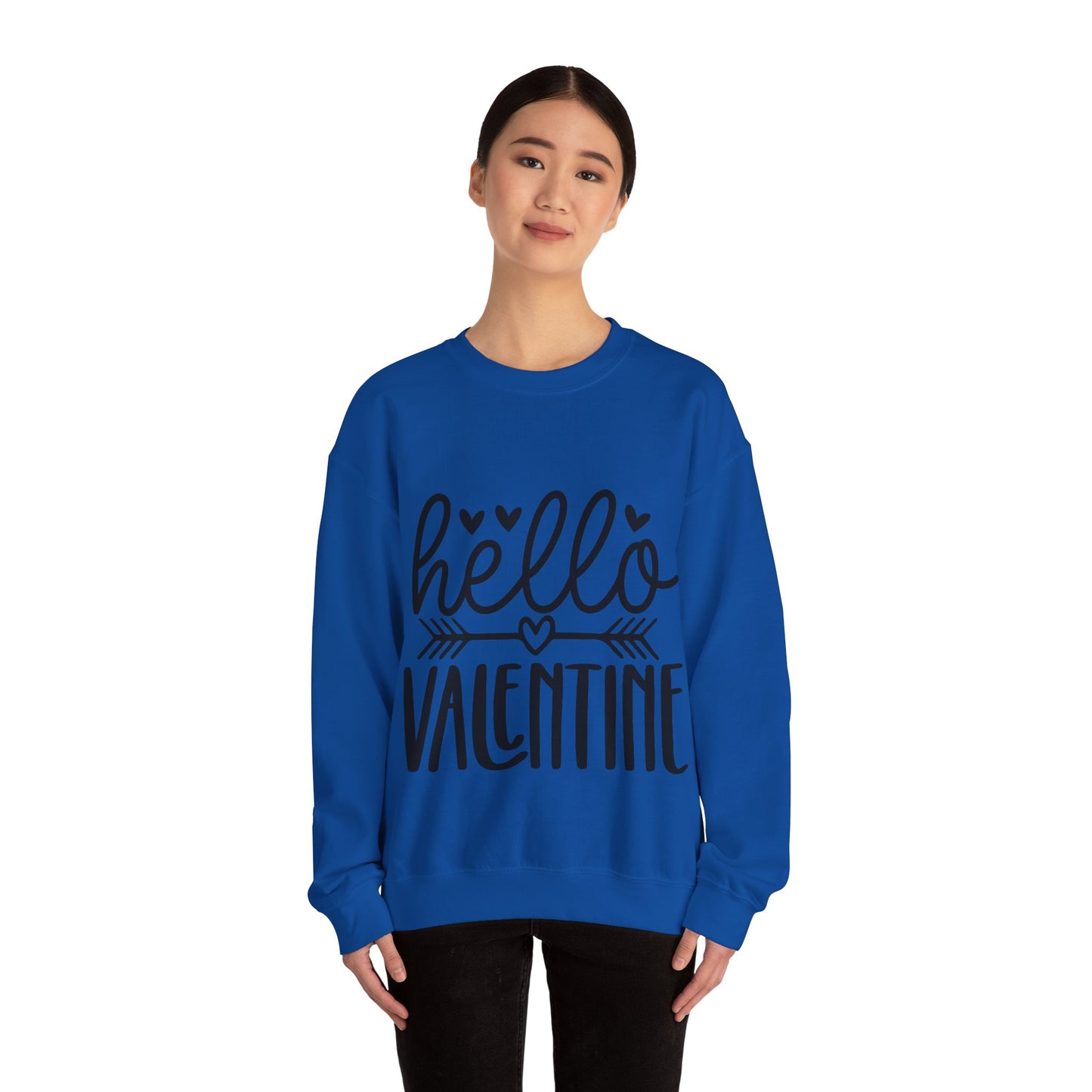 Hello Valentine Crewneck Sweatshirt