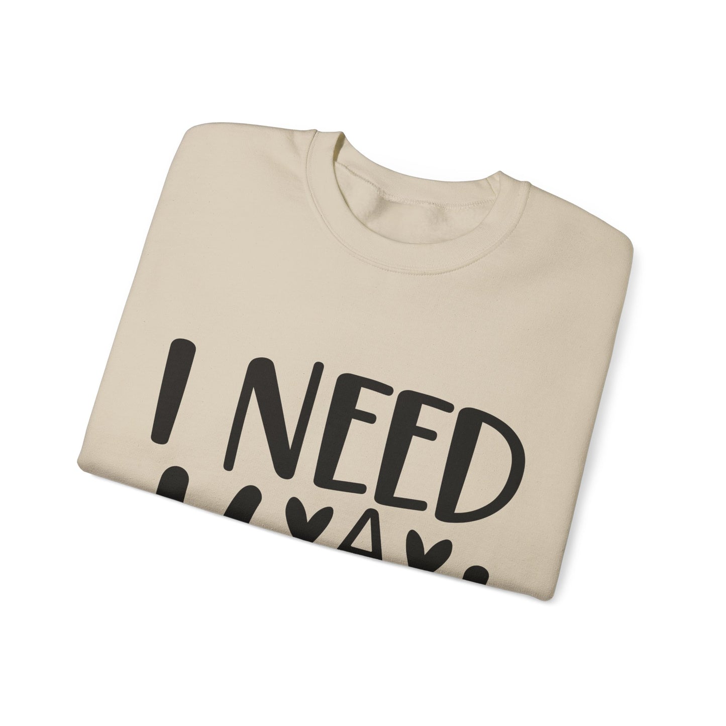 I need a Hug Crewneck Sweatshirt