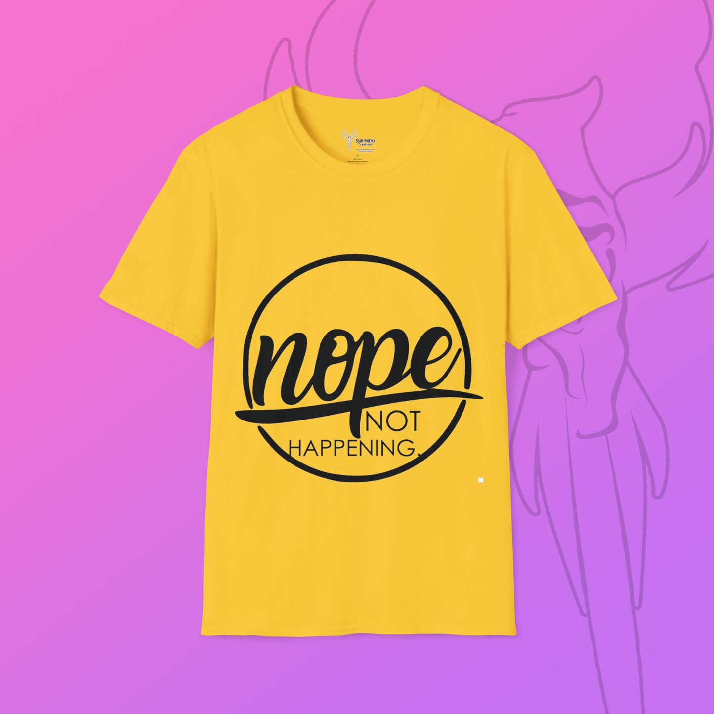 Nope Softstyle T-Shirt