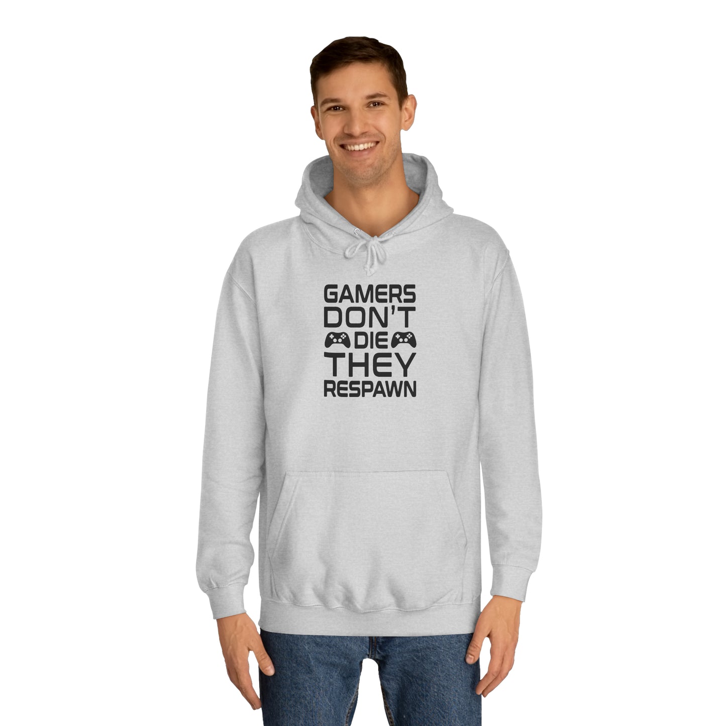 Gamer's Don't Die College Hoodie