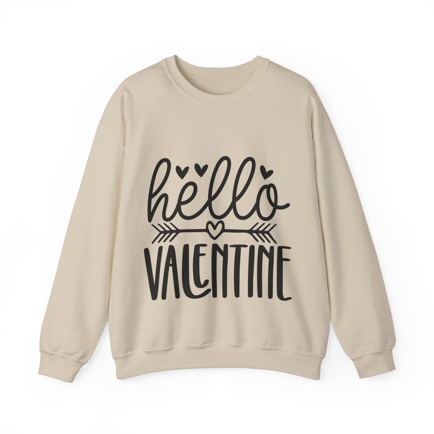 Hello Valentine Crewneck Sweatshirt