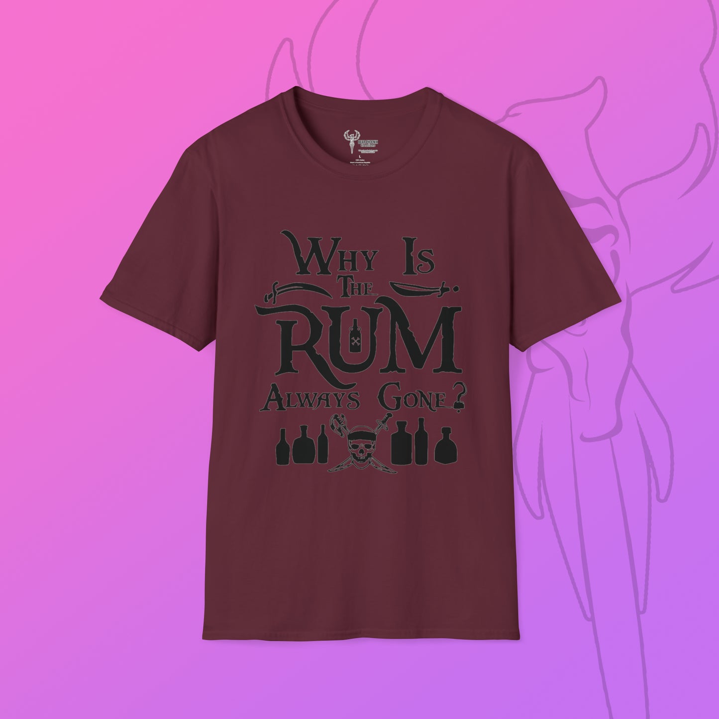 Pirate Rum Softstyle T-Shirt