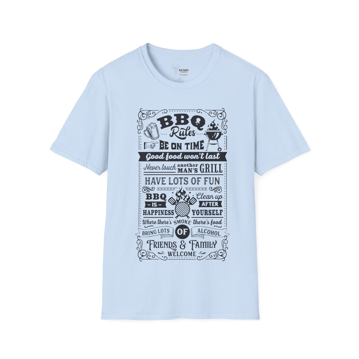 BBQ Rules Softstyle T-Shirt