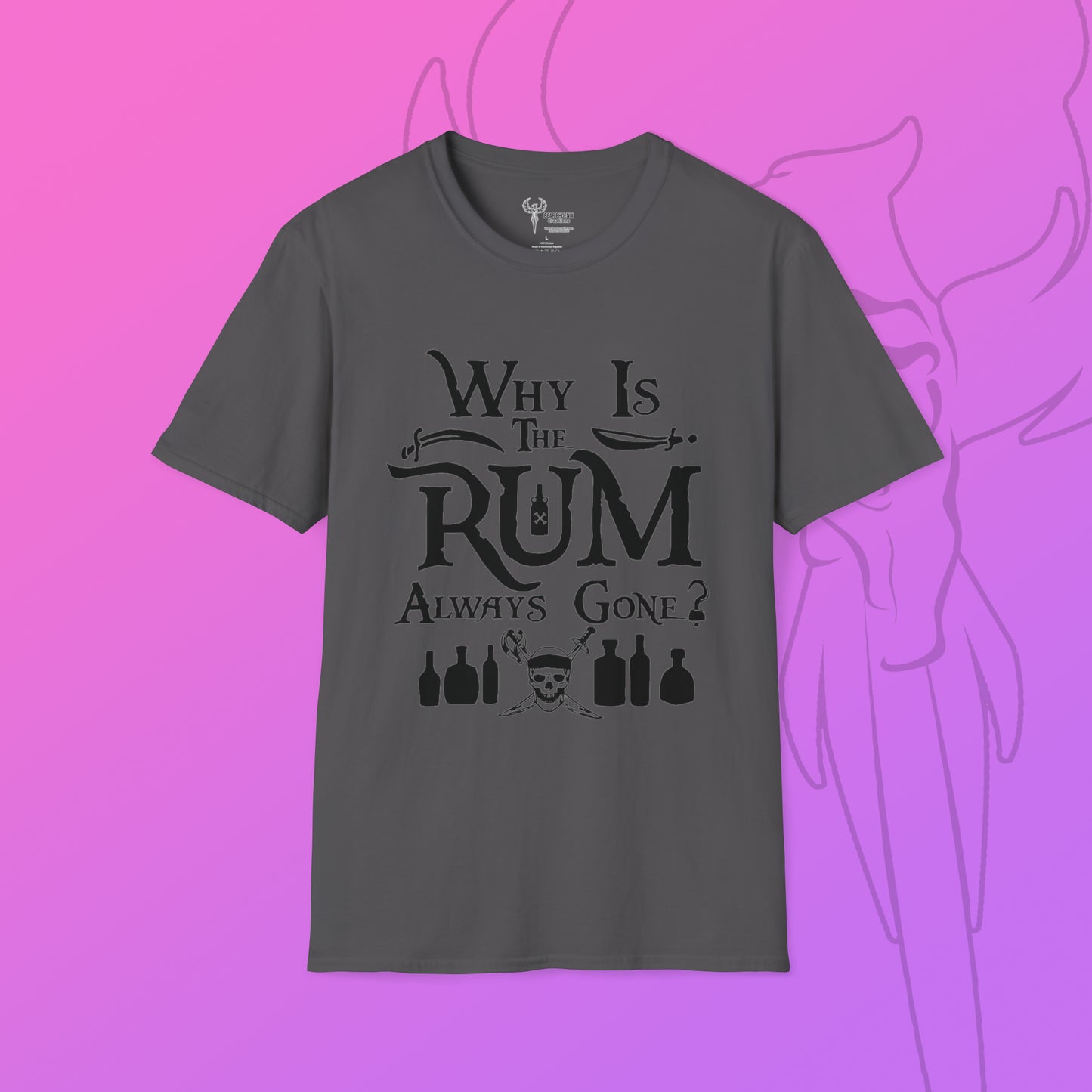 Pirate Rum Softstyle T-Shirt