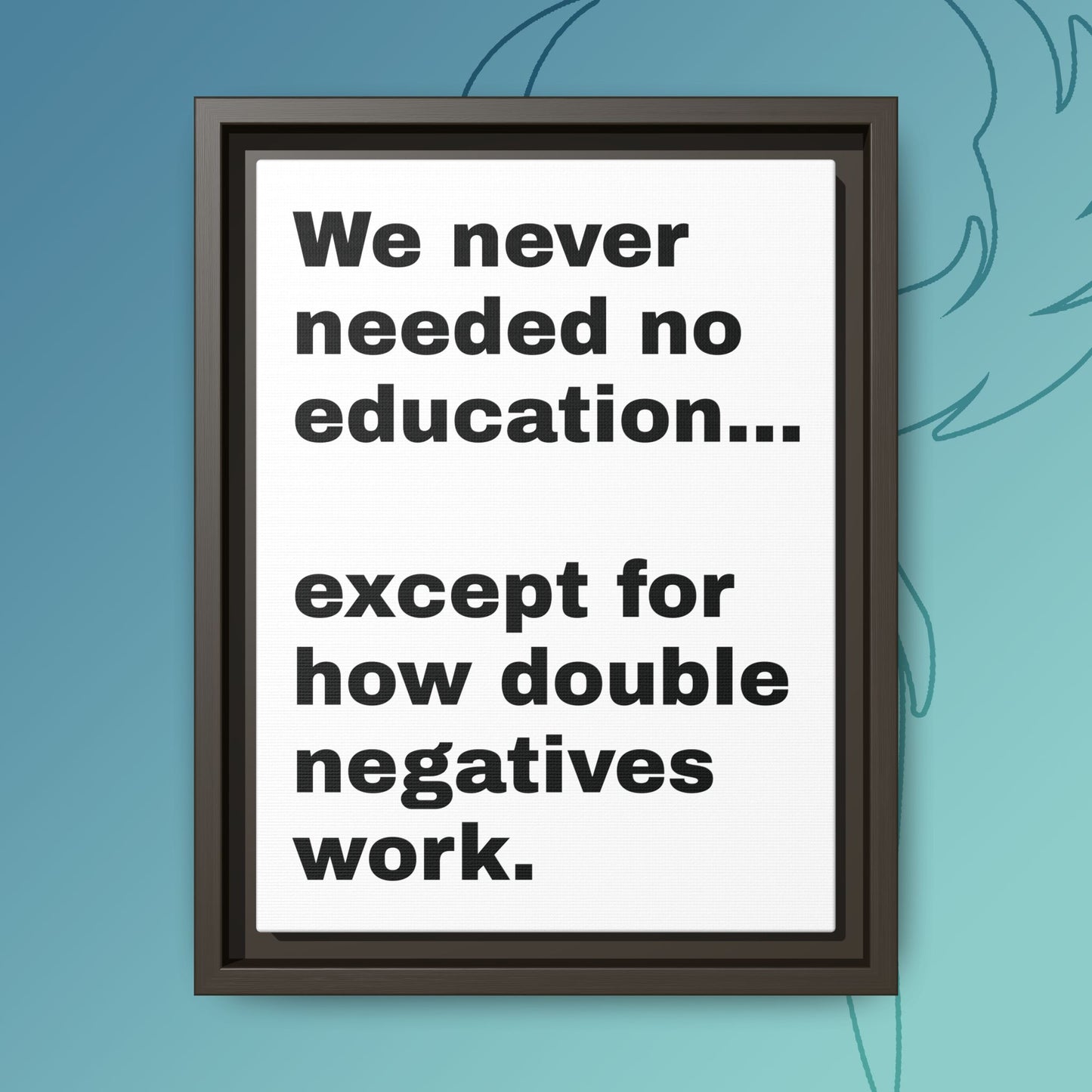 Psychedelic Education – The Double Negative Lesson