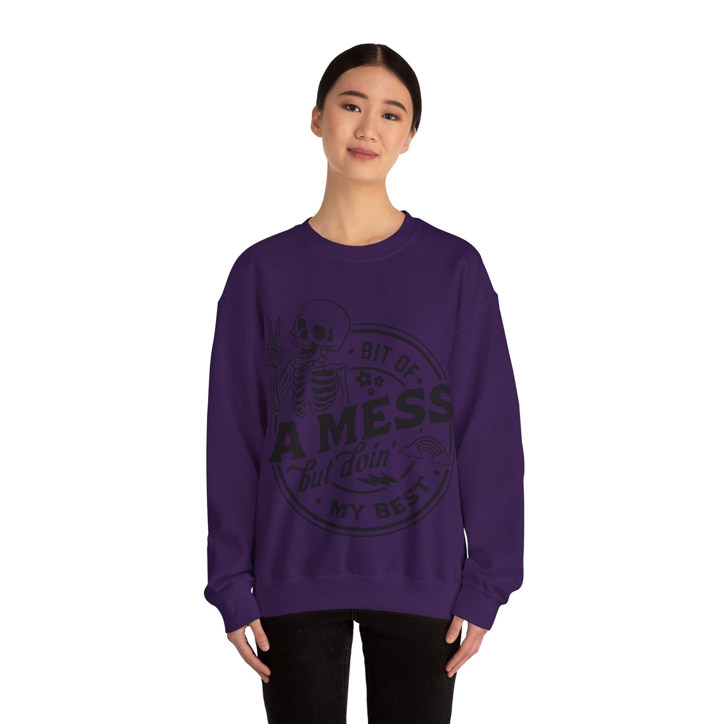 Bit of a Mess Crewneck Sweatshirt