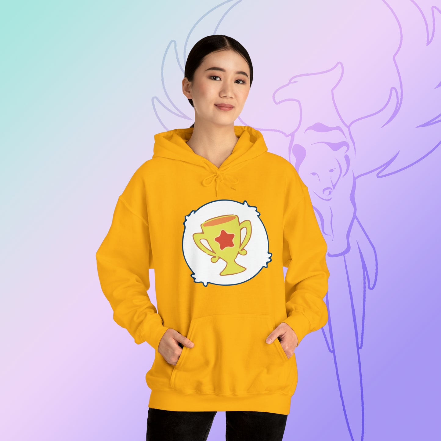 Carebear Hooded Sweatshirt