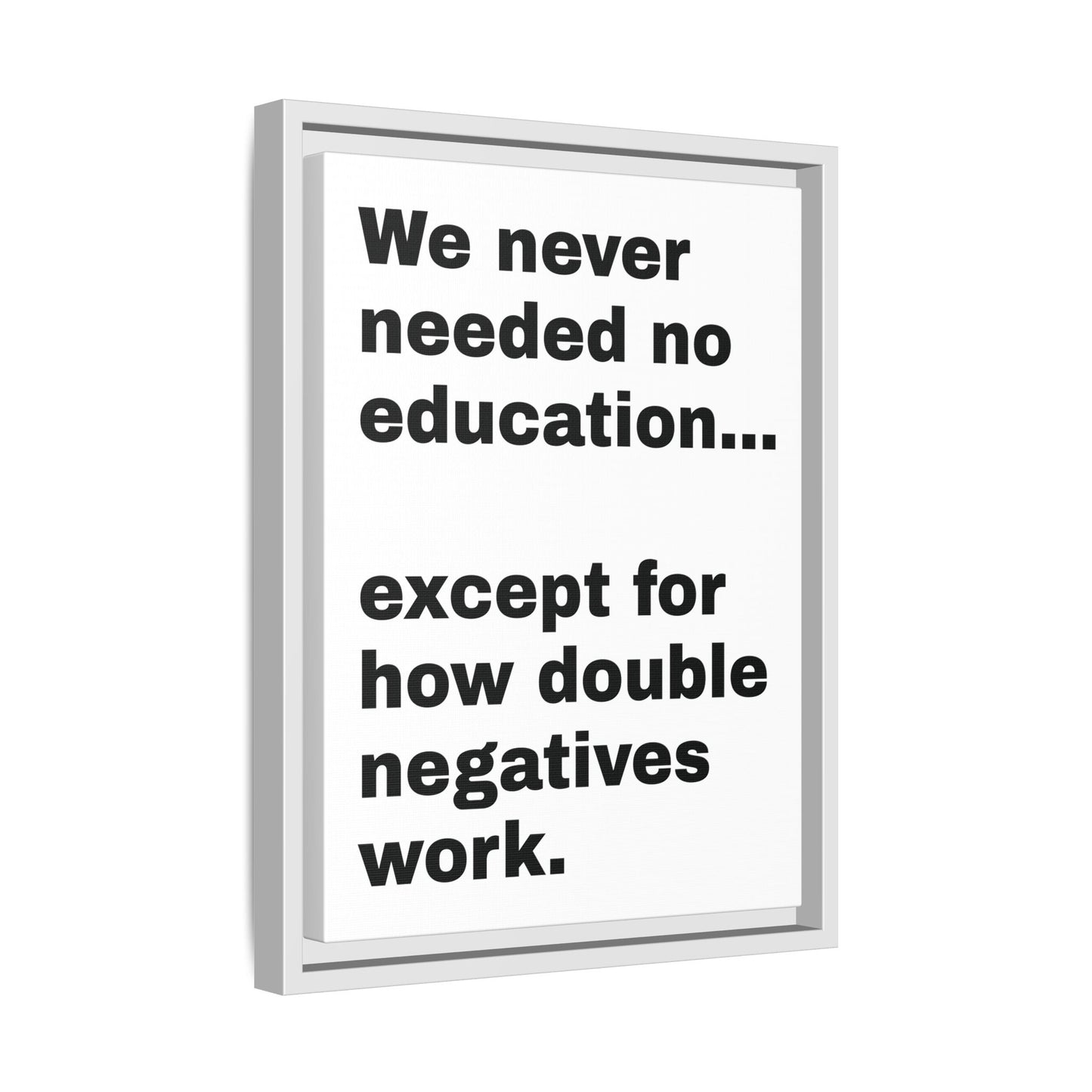 Psychedelic Education – The Double Negative Lesson