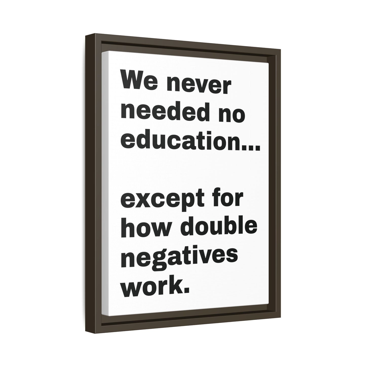 Psychedelic Education – The Double Negative Lesson