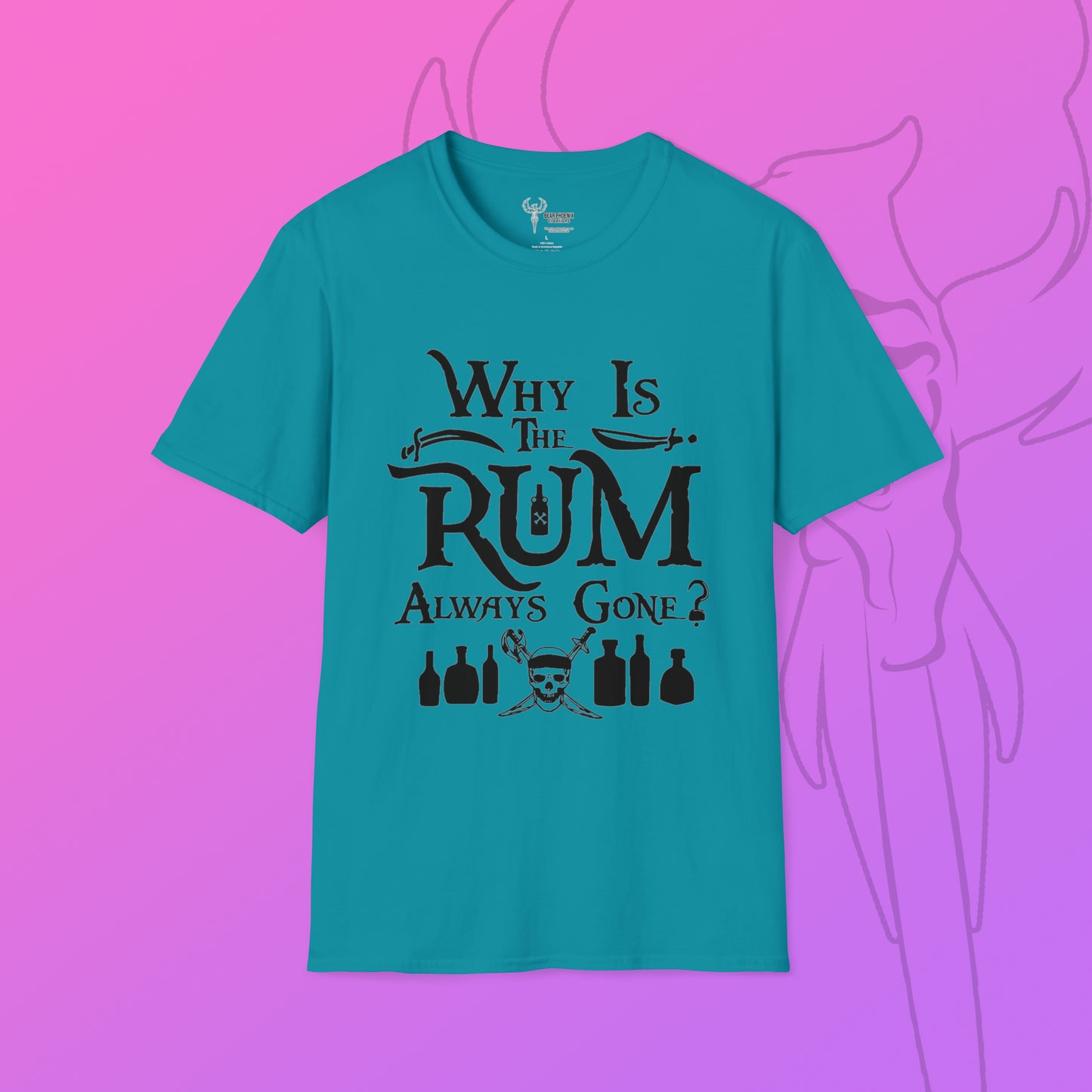 Pirate Rum Softstyle T-Shirt