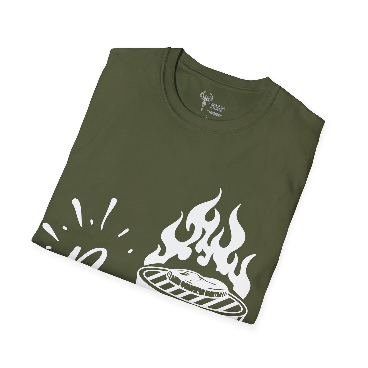 Born to Smoke BBQ Softstyle T-Shirt