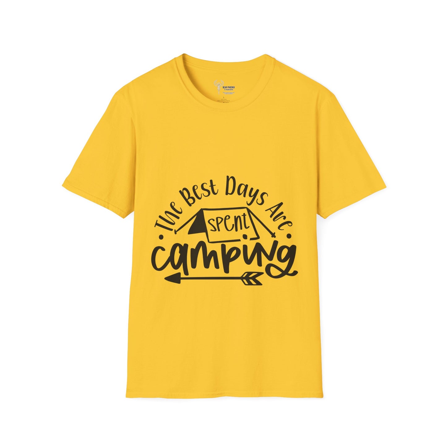 Best Days Camping Softstyle T-Shirt