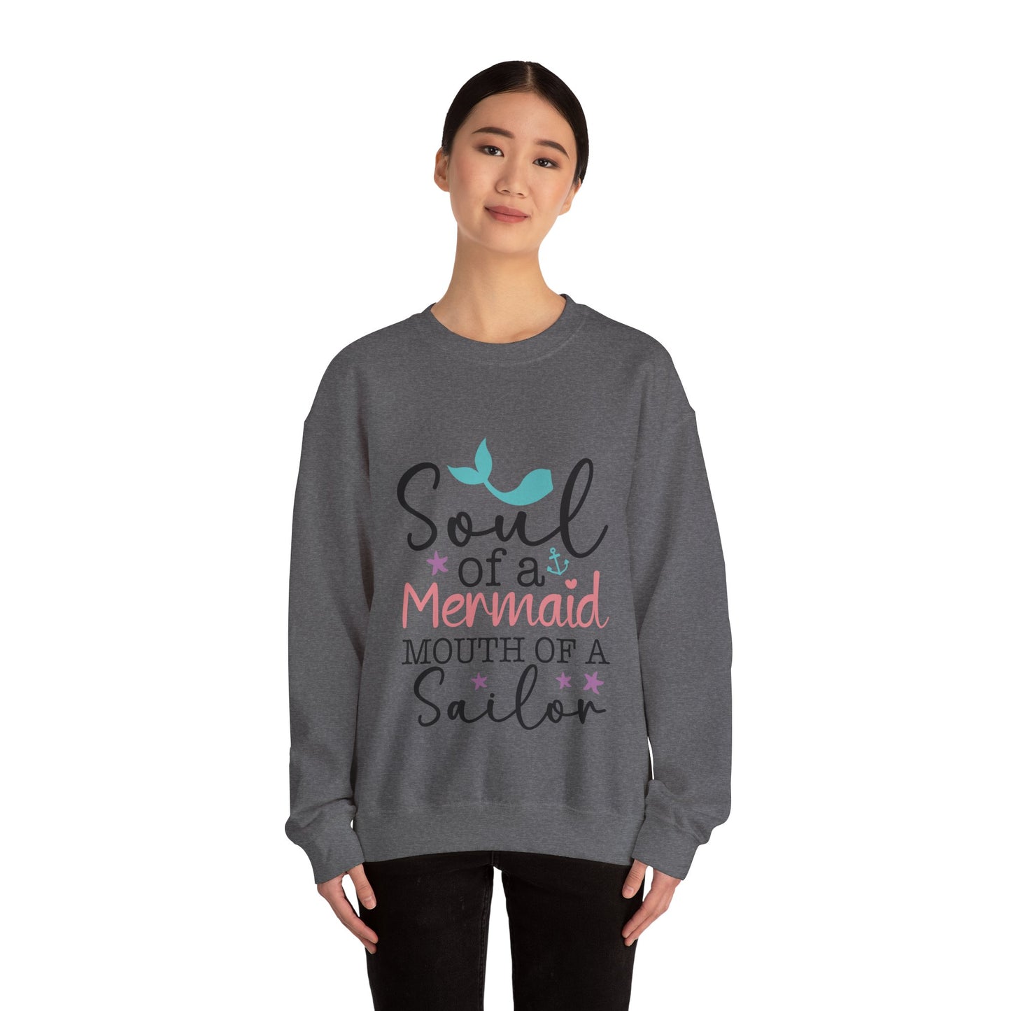 Soul of a mermaid Crewneck Sweatshirt