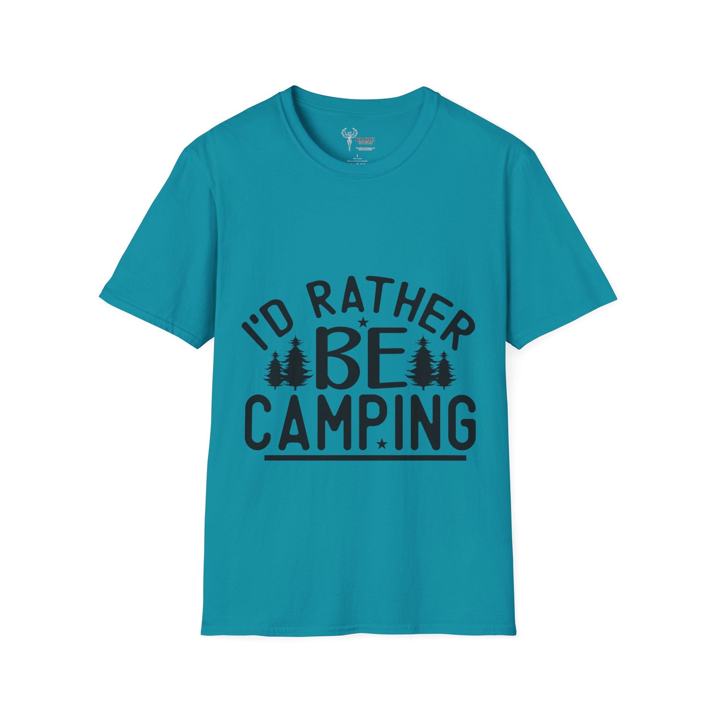 I'd Rather Be Camping Softstyle T-Shirt