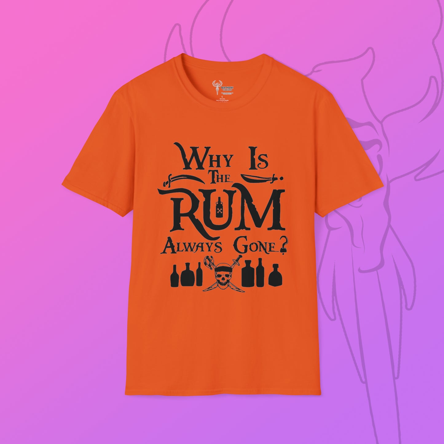 Pirate Rum Softstyle T-Shirt