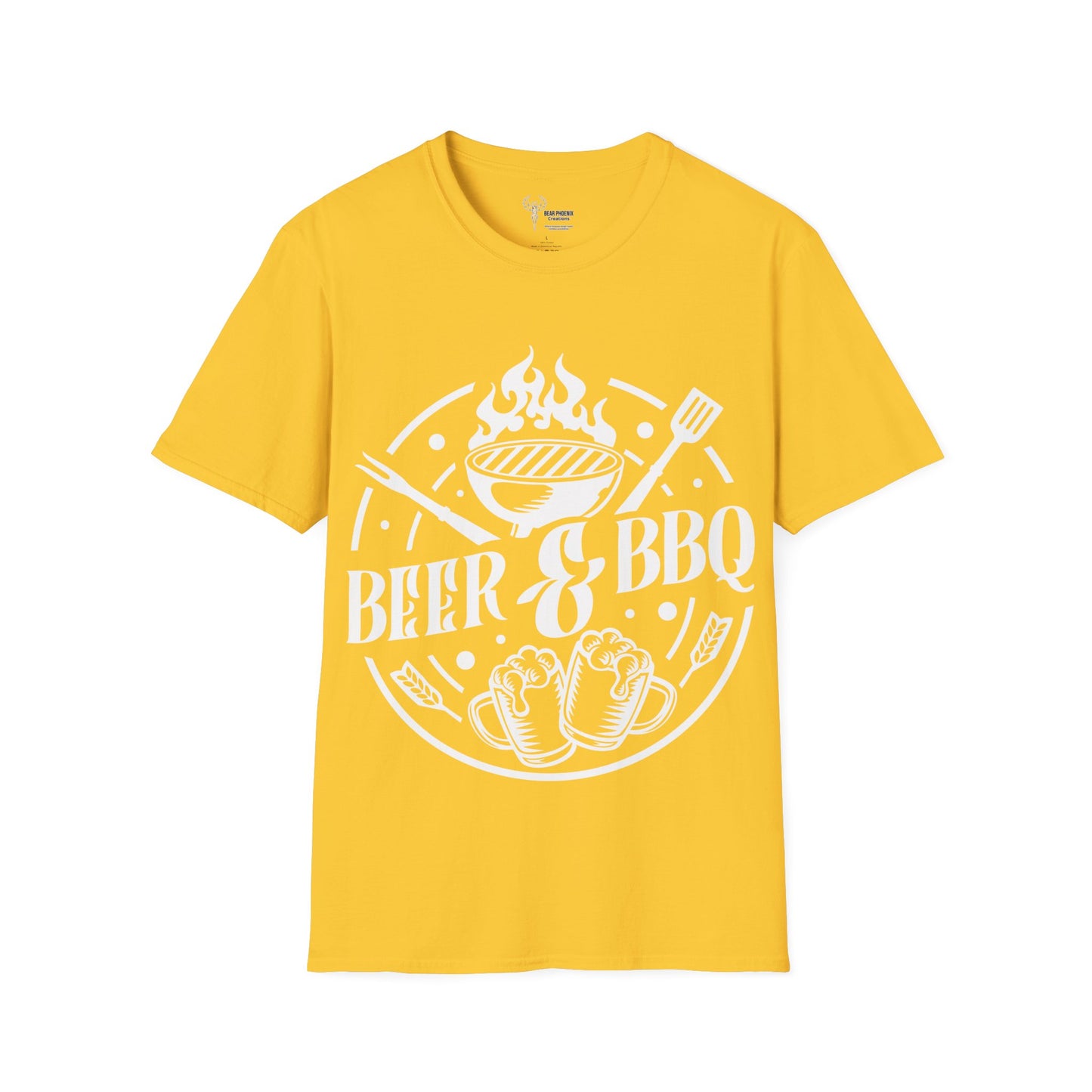 Beer and BBQ Softstyle T-Shirt