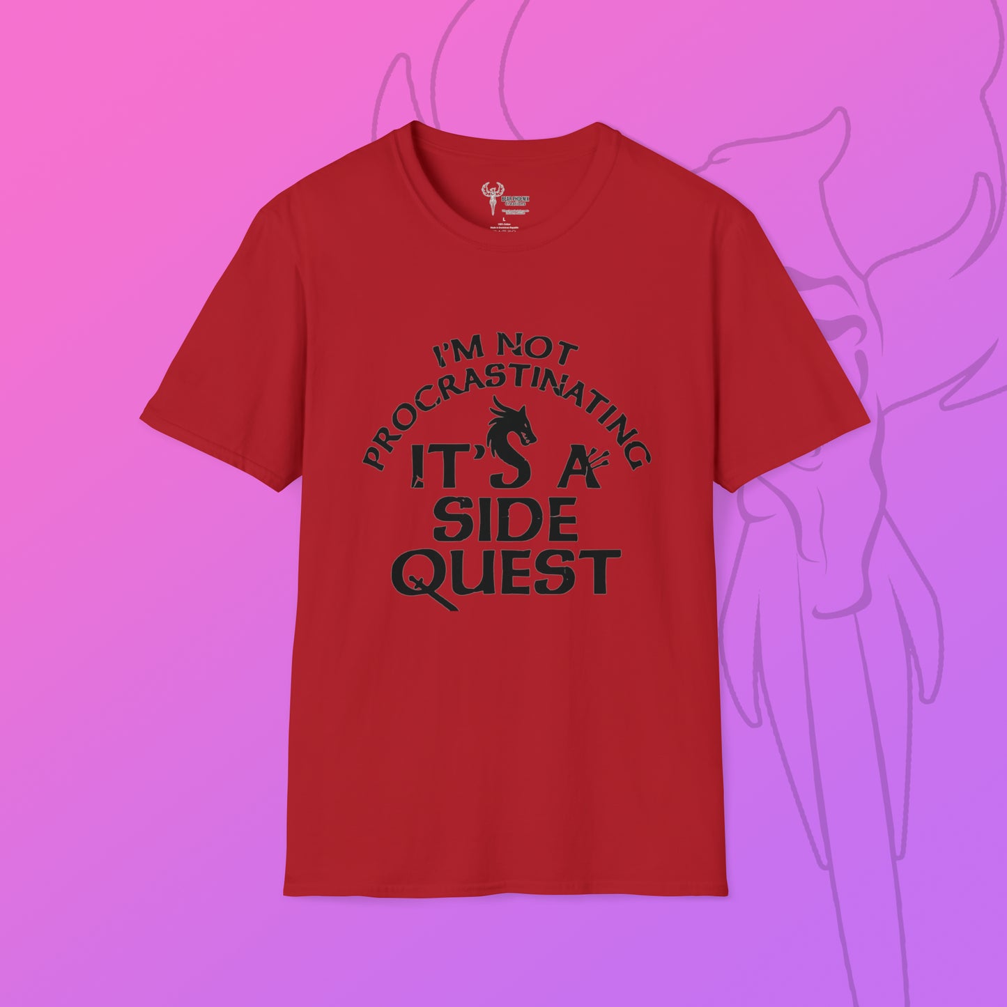 Its a SideQuest Softstyle T-Shirt