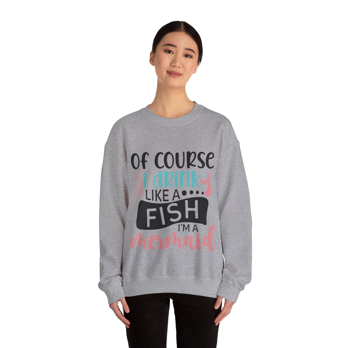 Drink like a fish Crewneck Sweatshirt