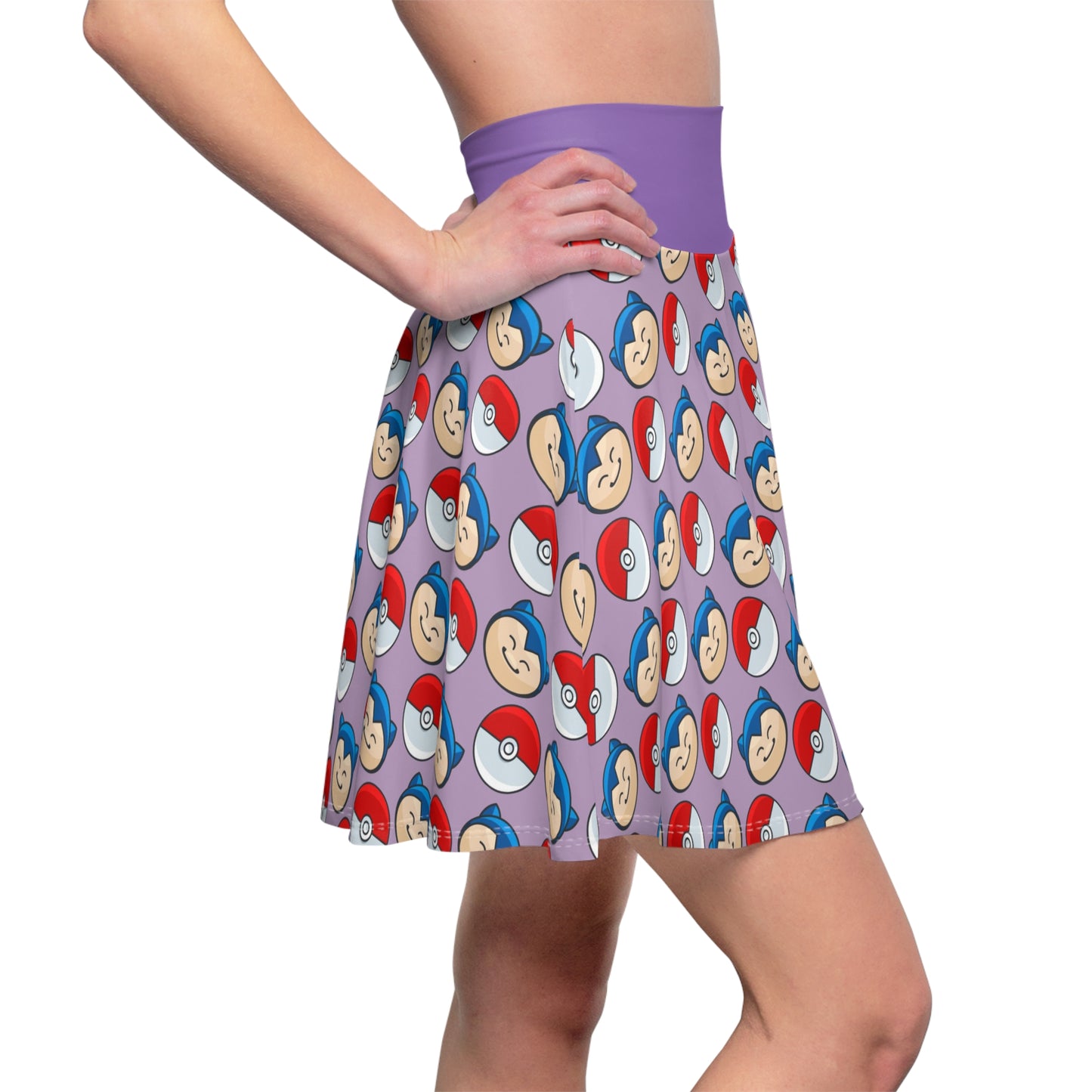 I choose you Skater Skirt